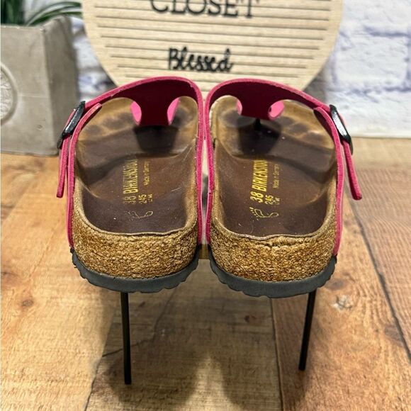 Birkenstock Womens Gizeh Patent Hot Pink Regular Width Size 38 - L 7 US - Picture 7 of 13